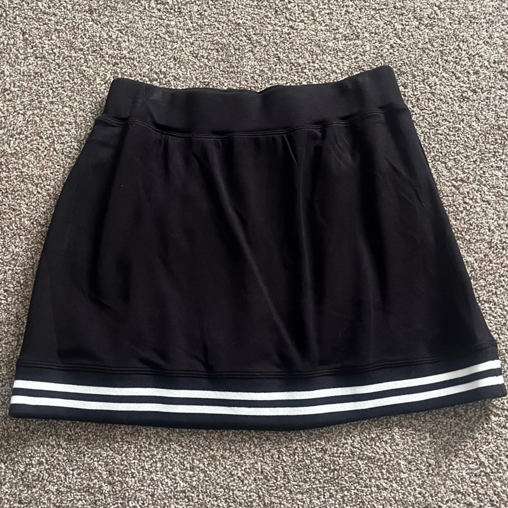 Black and White Women's Tennis Skort